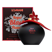 Lomani Royal Black Flowers Eau de Parfum nőknek 100 ml
