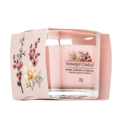 Yankee Candle Pink Cherry Vanilla votívna sviečka 37 g