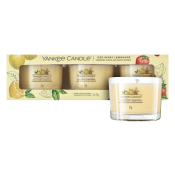 Yankee Candle Iced Berry Lemonade votívna sviečka 3 x 37 g
