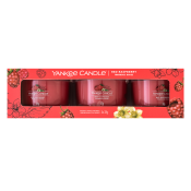 Yankee Candle Red Raspberry bougie votive 3 x 37 g