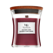 Woodwick Wild Berry & Beets geurkaars 85 g