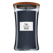 Woodwick Indigo Suede lumânare parfumată 610 g