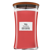 Woodwick Melon & Pink Quartz geurkaars 610 g