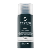 System Professional Man Triple Shampoo Šampon 3v1 50 ml