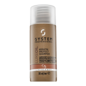 System Professional LuxeOil Keratin Protect Shampoo erősítő sampon sérült hajra 50 ml