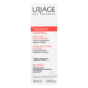 Uriage Toléderm Fresh Soothing Eyecare vochtinbrengende oogcrème om de huid te kalmeren 15 ml