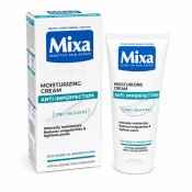 Mixa Moisturizing Cream 2in1 Against Imperfections hydratačný krém proti nedokonalostiam pleti 50 ml