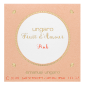 Emanuel Ungaro Fruit d'Amour Pink Eau de Toilette da donna 30 ml