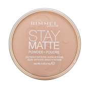 Rimmel London Stay Matte Long Lasting Pressed Powder púder so zmatňujúcim účinkom 003 Peach Glow 14 g