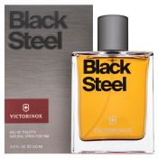 Swiss Army Black Steel Eau de Toilette férfiaknak 100 ml