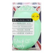 Tangle Teezer Thick & Curly kefa na vlasy pre ľahké rozčesávanie vlasov Pixie Green