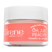 Lirene Oh, Just Peachy! Make-up Remover Butter mélyen tápláló vaj a tartós és vízálló smink eltávolításához 45 g