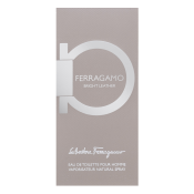 Salvatore Ferragamo Ferragamo Bright Leather Eau de Toilette da uomo 50 ml