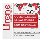 Lirene Resveratol Regenerating Cream 60+ crema rigenerativa contro le rughe 50 ml