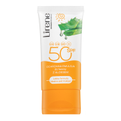 Lirene Protective Face Emulsion SPF50 crema abbronzante per il viso 50 ml