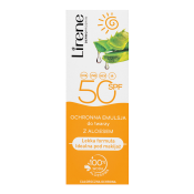 Lirene Protective Face Emulsion SPF50 crema abbronzante per il viso 50 ml
