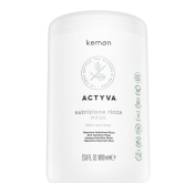 Kemon Actyva Nutrizione Rich Mask mască hrănitoare pentru păr foarte uscat 1000 ml