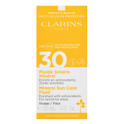 Clarins Sun Care zaščita pred soncem Mineral Fluid SPF30 Face 30 ml