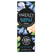Yardley Bluebell & Sweet Pea Toaletna voda za ženske 50 ml