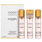 Chanel Coco Mademoiselle - Refill toaletna voda za žene 3 x 20 ml