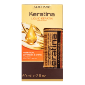 Kativa Keratina Liquid Keratin olio per morbidezza e lucentezza dei capelli 60 ml