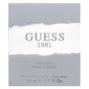 Guess 1981 Indigo For Men Eau de Toilette da uomo 50 ml