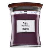 Woodwick Dark Poppy geurkaars 275 g