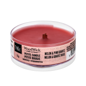 Woodwick Melon & Pink geurkaars 31 g