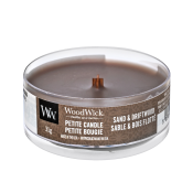 Woodwick Sand & Driftwood geurkaars 31 g