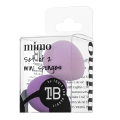 MIMO Set of 2 Mini Sponges burete pentru make-up - set Purple