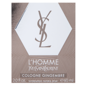 Yves Saint Laurent L´Homme Cologne Gingembre Eau de Cologne da uomo 60 ml
