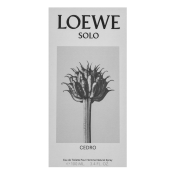Loewe Solo Loewe Cedro Eau de Toilette voor mannen 100 ml