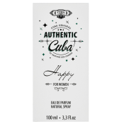 Cuba Authentic Happy Eau de Parfum nőknek 100 ml