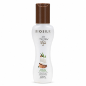 BioSilk Silk Therapy Organic Coconut Oil Leave-In Treatment bezoplachová péče pro hebkost a lesk vlasů 67 ml