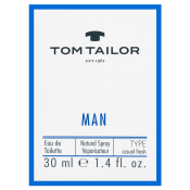 Tom Tailor Man Eau de Toilette voor mannen 30 ml