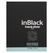 Franck Olivier In Black for Men Eau de Toilette für Herren 50 ml
