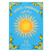 Dolce & Gabbana Light Blue Sun toaletná voda pre mužov 75 ml