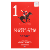 Beverly Hills Polo Club 1 Sport тоалетна вода за мъже Extra Offer 2 100 ml
