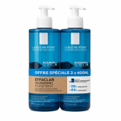 La Roche-Posay Effaclar čistilni gel Gel Moussant Purifiant 2 x 400 ml