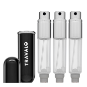 Travalo Classic HD zestaw upominkowy unisex Black 3 x 5 ml