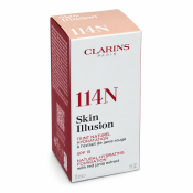Clarins Skin Illusion Natural Hydrating Foundation maquillaje líquido con efecto hidratante 114 Cappuccino 30 ml