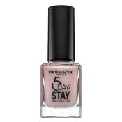 Dermacol 5 Day Stay Nail Polish lac de unghii 04 Nude Glam 11 ml