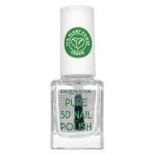Dermacol Pure 3D Nail Polish lac de unghii 01 Crystal Clear 11 ml