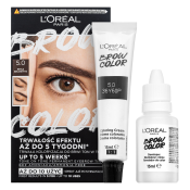L´Oréal Paris Brow Color Semi-Permanent Eyebrow Tint semi-permanente kleuring voor Wenkbrauwen 5.0 Brunette