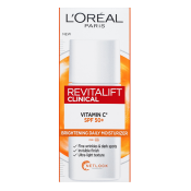 L´Oréal Paris Revitalift Clinical fluido protector de día Brightening Moisturizer Vitamin C SPF 50+ 50 ml