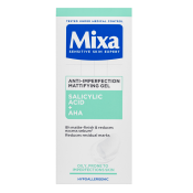 Mixa Salicylic Acid + AHA cremă de ten Anti-Imperfection Mattifying Gel 50 ml