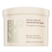 Schwarzkopf Professional BlondMe Bond Repair Nourishing Mask voedend masker voor blond haar 500 ml