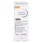 Bioderma Cicabio Cream+ regenerierende Creme Ultra-Repairing Soothing Cream SPF 50+ 40 ml