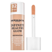 Dermacol Infinity Healthy Glow Foundation make-up voor Stralende Huid 02 Beige 20 g