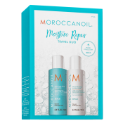 Moroccanoil Moisture Repair Travel Duo nastavite za poškodovane lase 2 x 70 ml